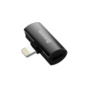 Baseus Apple Lightning USB elosztó - fekete színben